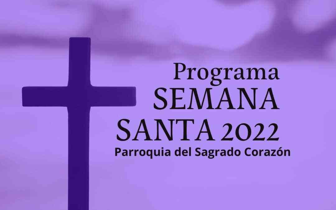 PROGRAMA SEMANA SANTA